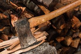 wood chopping