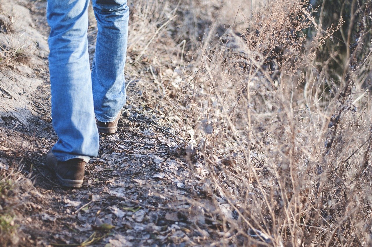 man walking