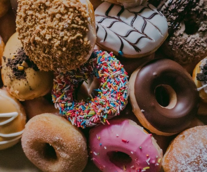 mountain of doughnuts