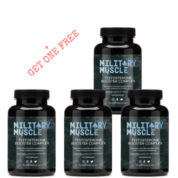 The Military Muscle Testosterone Booster Multi Pack Offer
