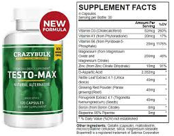 Testomax Ingredients