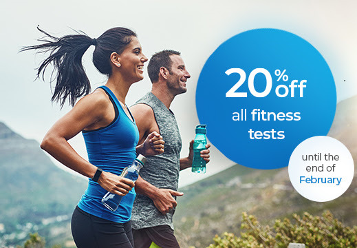 Medichecks UK 20% off Fitness Test